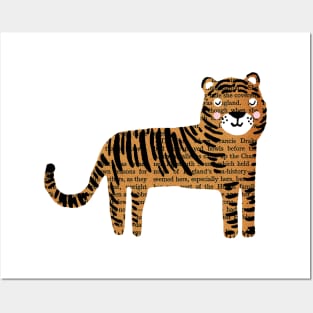 Cute Tiger Posters and Art